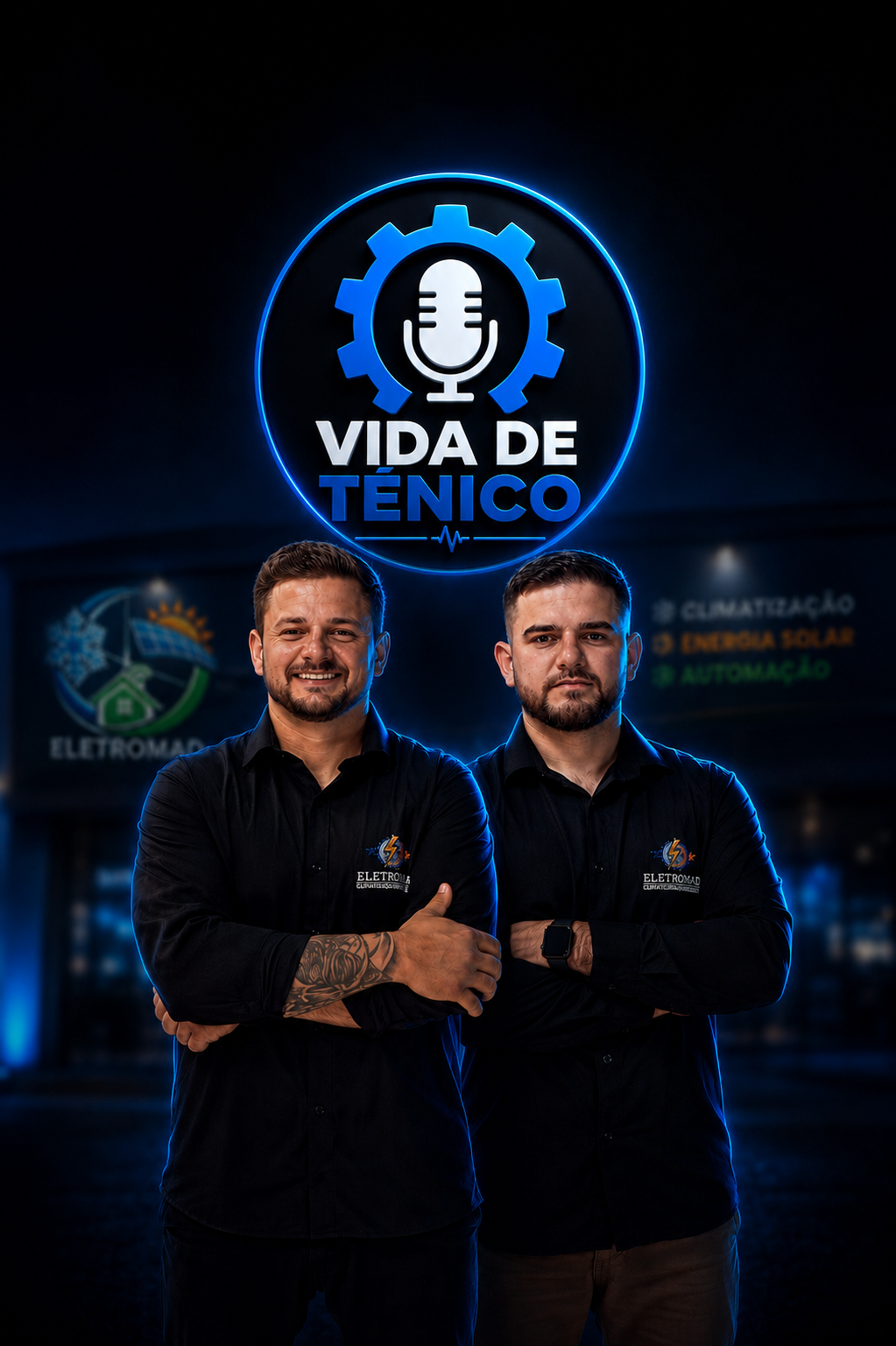 Luan e Madiel - Fundadores da Eletromad
